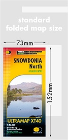 Wandelkaart Snowdonia Noord | Harvey Maps