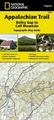 Wandelgids 1504 Topographic Map Guide Appalachian Trail – Bailey Gap to Calf Mountain  | National Geographic