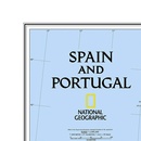 Wandkaart Spain - Spanje & Portugal, 83 x 55 cm | National Geographic Wandkaart 22070 Spain - Spanje & Portugal 83 x 55 cm | National Geographic