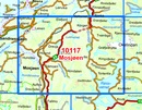 Wandelkaart - Topografische kaart 10117 Norge Serien Mosjøen | Nordeca