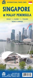 Stadsplattegrond Singapore & Malay Peninsula | ITMB