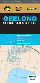 Wegenkaart - landkaart 385 Geelong Suburban Streets | UBD Gregory's