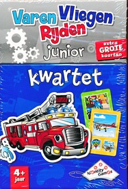 Spel Varen Vliegen Rijden junior kwartet | Identity Games