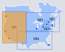 Wegenkaart - landkaart 585 Western USA - Western Canada | Michelin