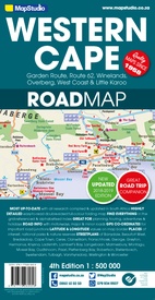 Wegenkaart - landkaart 10 Western Cape Road Map | MapStudio