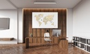 Wereldkaart van hout - Legpuzzel Wooden World Map Large | Wooden City