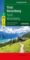 Wegenkaart Tirol - Vorarlberg | Freytag & Berndt