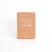 Reisdagboek Woody notebook kurk A6 Let's travel the world | Miss Wood