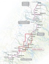 Wandelkaart 4 Fjällkartor 1:50.000 Kungsleden - Kvikkjokk–Adolfström | Zweden | Calazo