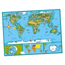 Kinderpuzzel - Legpuzzel World Map Legpuzzel | 500 Stukjes | Robert Frederick