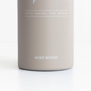 Waterfles Drinkfles Wereld beige | Miss Wood