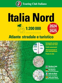 Wegenatlas Atlante Stradale d'Italia Nord | Touring Club Italiano