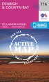 Wandelkaart - Topografische kaart 116 Landranger Active Denbigh / Colwyn Bay | Ordnance Survey