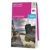 Wandelkaart - Topografische kaart 003 Landranger Shetland - North Mainland | Ordnance Survey