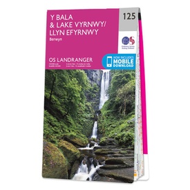 Wandelkaart - Topografische kaart 125 Landranger Bala & Lake Vyrnwy, Berwyn - Wales | Ordnance Survey