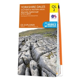 Wandelkaart - Topografische kaart OL02 OS Explorer Map Yorkshire Dales - Southern & Western Area | Ordnance Survey