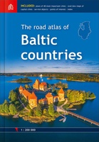 The Road atlas of Baltic countries  - Baltische Staten