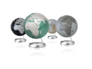 Wereldbol - Globe 56 Full Circle Vision Zwart | Atmosphere Globes