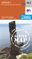 Wandelkaart - Topografische kaart 462 OS Explorer Map | Active Orkney / Hoi / South Walls / Flotta | Ordnance Survey