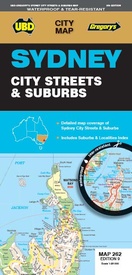 Stadsplattegrond 262 Sydney City Streets & Suburbs | UBD Gregory's