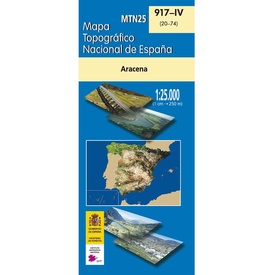 Topografische kaart 917-IV Aracena | CNIG - Instituto Geográfico Nacional