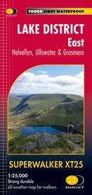 Wandelkaart Lake District East | Harvey Maps