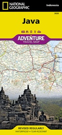 Wegenkaart - landkaart 3020 Adventure Map Java | National Geographic