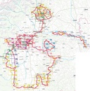 Fietsgids Bikeline Piemont - Piemonte | Esterbauer