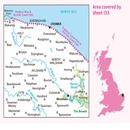 Wandelkaart - Topografische kaart 133 Landranger North East Norfolk, Cromer & Wroxham | Ordnance Survey