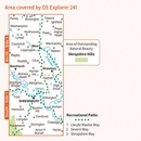 Wandelkaart - Topografische kaart 241 OS Explorer Map Shrewsbury | Ordnance Survey