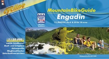 Mountainbikegids - Opruiming Bikeline Mountainbikeguide Engadin | Esterbauer