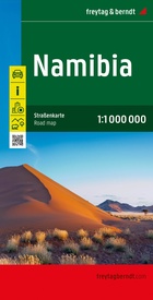 Wegenkaart - landkaart Namibië - Namibia | Freytag & Berndt