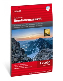 Wandelkaart Hoyfjellskart Rondanemassivet - Rondane | Calazo