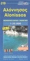 Wandelkaart 219 Alonissos | Road Editions