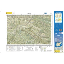 Topografische kaart 208-II Longás | CNIG - Instituto Geográfico Nacional1