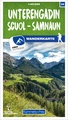 Wandelkaart 24 Unterengadin / Scuol / Samnaun | Kümmerly & Frey