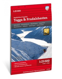 Wandelkaart Hoyfjellskart Sogndal: Togga og Frudalshesten | Noorwegen | Calazo