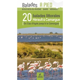 Wandelgids Hérault & Camargue 20 bal. littorales à pied | Chamina