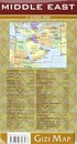 Wegenkaart - landkaart Middle East Political - Midden-Oosten Politiek | Gizi Map