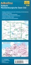 Fietskaart MV07 Bikeline Radkarte Mecklenburgische Seen Ost | Esterbauer