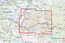 Wandelkaart Fjällkartor 1:50.000 Årefjällen & Storlien | Calazo