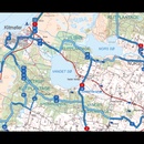 Fietskaart 6/8 Vestlige Jylland - West Jutland (Denemarken) | Scanmaps