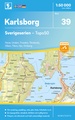 Wandelkaart - Topografische kaart 39 Sverigeserien Karlsborg | Norstedts