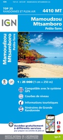 Wandelkaart 4410MT Mamoudzou / Petite-Terre / Mayotte | IGN - Institut Géographique National