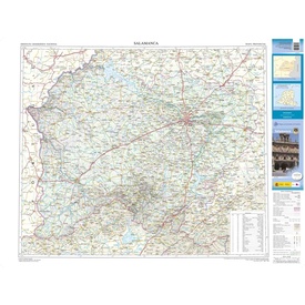 Wegenkaart - landkaart Mapa Provincial Salamanca | CNIG - Instituto Geográfico Nacional