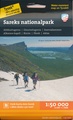 Wandelkaart Fjällkartor 1:50.000 Sarek National Park | Calazo