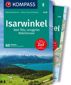 Wandelgids 5430 Wanderführer Isarwinkel, Bad Tölz, Lenggries, Walchensee | Kompass