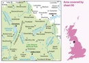 Wandelkaart - Topografische kaart 090 Landranger Penrith & Keswick, Ambleside (Lake District) | Ordnance Survey