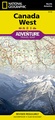 Wegenkaart - landkaart 3113 Adventure Map Canada West | National Geographic