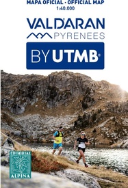 Wandelkaart Val d'Aran Pyrenées by UTMB Trail running race map | Editorial Alpina